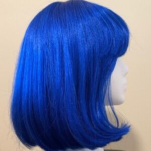 Vibrant Blue Bob Wig